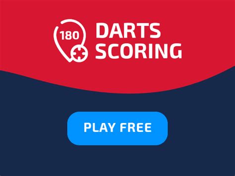 Darts Scoring — Free online darts scoreboard.